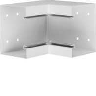 Colț interior din profil de bază la BRS 100x130mm Capac 80mm tablă de oțel alb uz. , Hager BRS10013049016