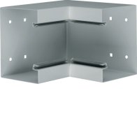 Colț interior din profil de bază la BRS 100x130mm Capac 80mm din tablă de oțel zincat , Hager BRS1001304VERZ