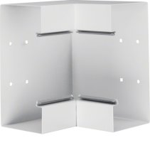 Colț interior din profil de bază la BRS 100x210mm Capac 120mm din tablă de oțel alb  , Hager BRS1002104B9010