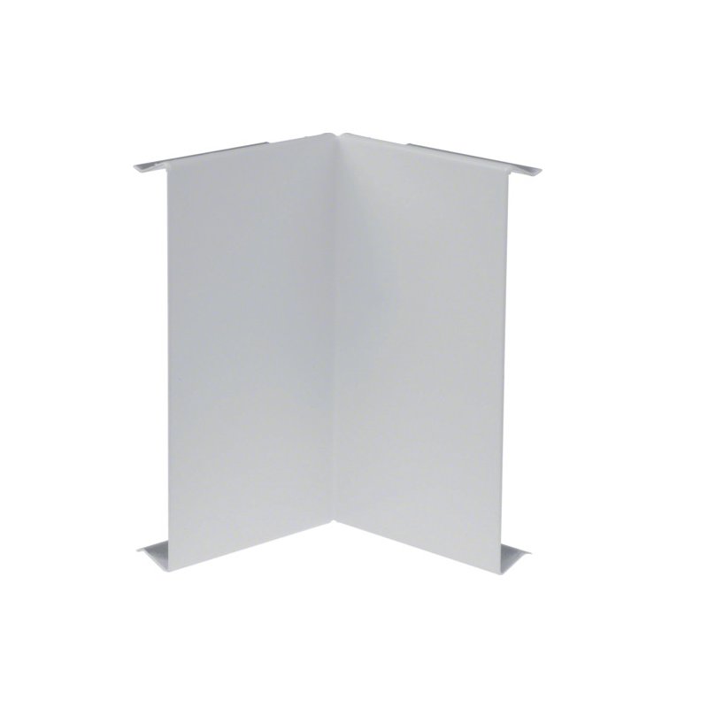 Capac colț interior la BRS 120mm din tablă de oțel in gri deschis  , Hager BRS1202I7035