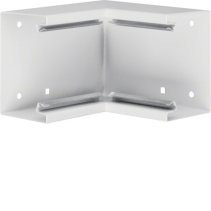 Colț interior din profil de bază la BRS 68x100mm Capac 80mm tablă de oțel alb uz. , Hager BRS6510049016