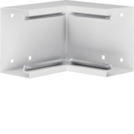 Colț interior din profil de bază la BRS 68x100mm Capac 80mm tablă de oțel alb uz. , Hager BRS6510049016