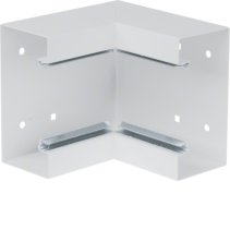 Colț interior din profil de bază la BRS 68x130mm Capac 80mm tablă de oțel alb uz. , Hager BRS6513049016