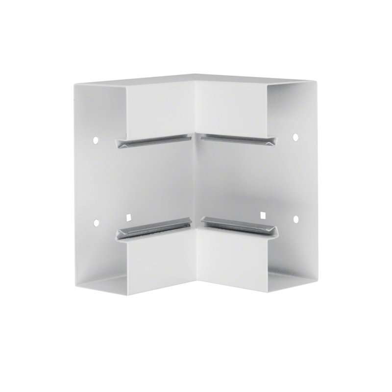 Colț interior din profil de bază la BRS 68x170mm Capac 80mm tablă de oțel alb uz. , Hager BRS6517049016