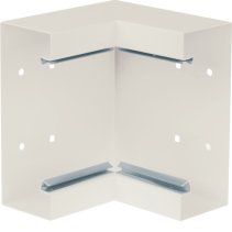 Colț interior din profil de bază la BRS 68x170mm Capac 120mm din tablă de oțel crem , Hager BRS651704B9001