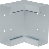 Colț interior din profil de bază la BRS 68x170mm Capac 120mm din tablă de oțel zincat , Hager BRS651704BVERZ