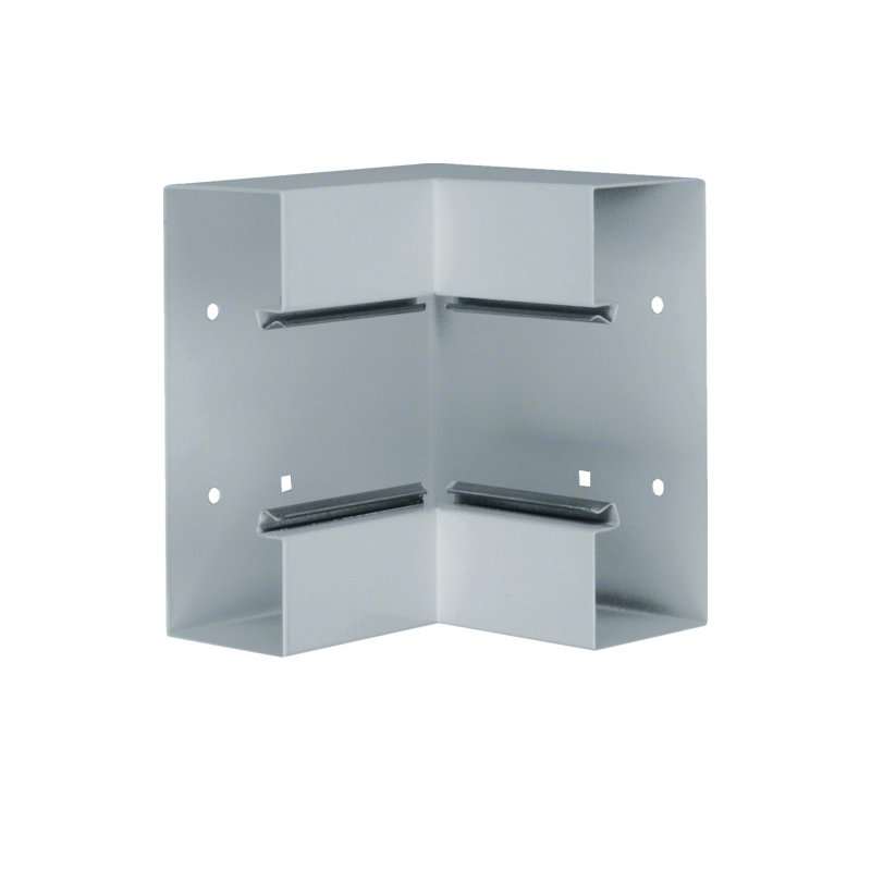 Colț interior din profil de bază tablă de oțel la BRS 70x170mm Capac 80mm zincat , Hager BRS651704VERZ