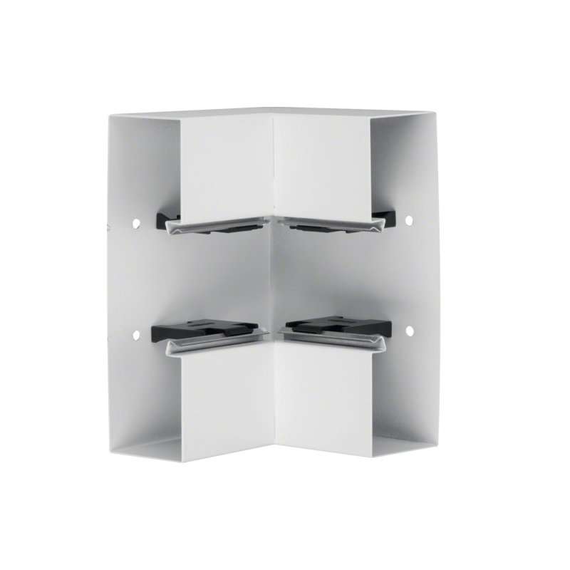 Colț interior din profil de bază la BRS 68x210mm Capac 80mm din tablă de oțel crem , Hager BRS6521049001