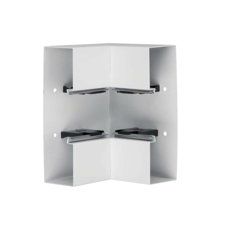 Colț interior din profil de bază la BRS 68x210mm Capac 80mm tablă de oțel alb uz. , Hager BRS6521049016