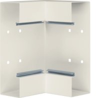 Colț interior din profil de bază la BRS 68x210mm Capac 120mm din tablă de oțel crem , Hager BRS652104B9001