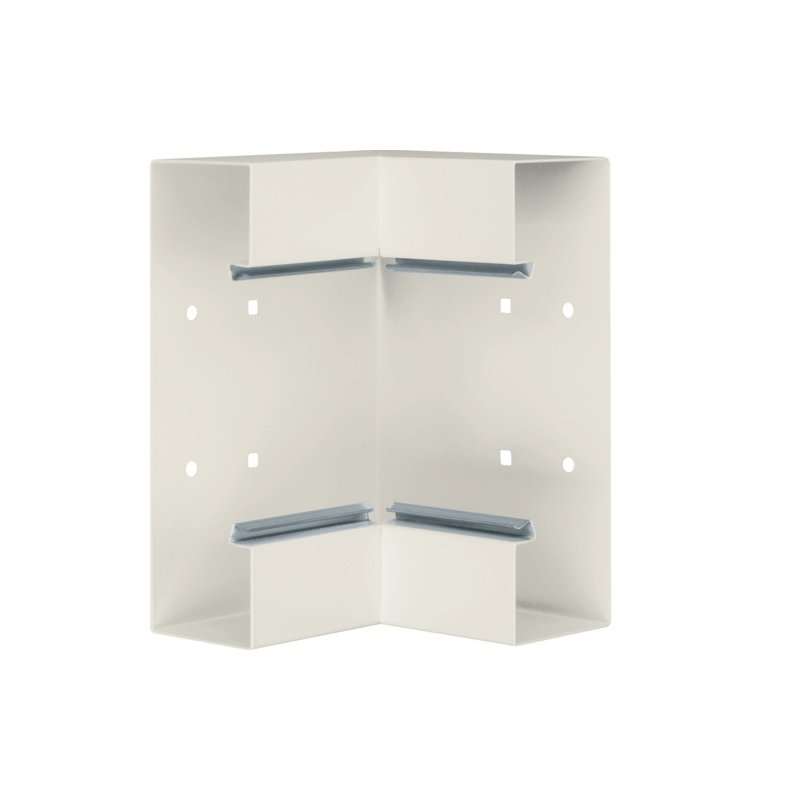Colț interior din profil de bază la BRS 68x210mm Capac 120mm din tablă de oțel crem , Hager BRS652104B9001
