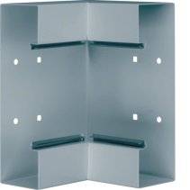Colț interior din profil de bază la BRS 68x210mm Capac 120mm din tablă de oțel zincat , Hager BRS652104BVERZ