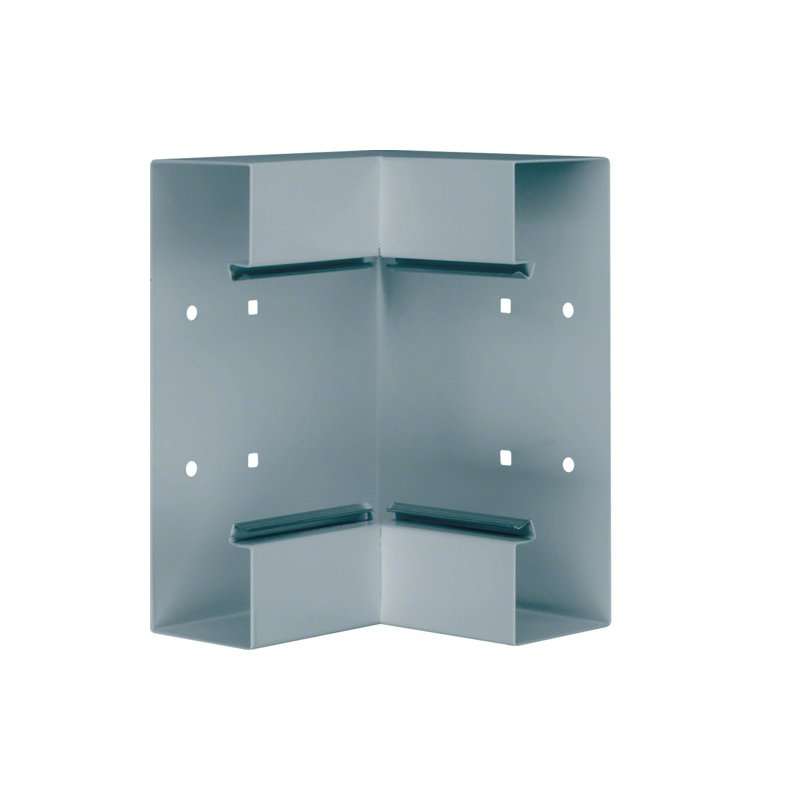 Colț interior din profil de bază la BRS 68x210mm Capac 120mm din tablă de oțel zincat , Hager BRS652104BVERZ