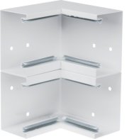 Colț interior din profil de bază la BRS 68x210mm Capac 2x80mm tablă de oțel alb uz. , Hager BRS652104D9016