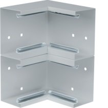 Colț interior din profil de bază tablă de oțel la BRS 70x210mm Capac 2x80mm zincat , Hager BRS652104DVERZ