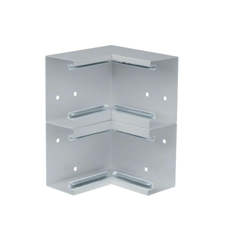 Colț interior din profil de bază tablă de oțel la BRS 70x210mm Capac 2x80mm zincat , Hager BRS652104DVERZ