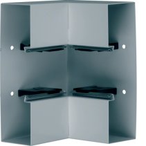 Colț interior din profil de bază tablă de oțel la BRS 70x210mm Capac 80mm zincat , Hager BRS652104VERZ