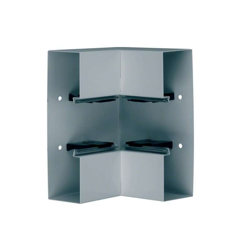 Colț interior din profil de bază tablă de oțel la BRS 70x210mm Capac 80mm zincat , Hager BRS652104VERZ