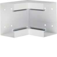 Colț interior din profil de bază la BRS 85x130mm Capac 80mm din tablă de oțel alb  , Hager BRS8513049010