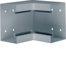 Colț interior din profil de bază la BRS 85x130mm Capac 80mm din tablă de oțel zincat , Hager BRS851304VERZ