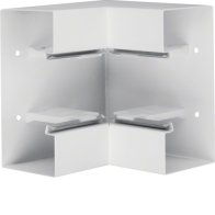 Colț interior din profil de bază la BRS 85x170mm Capac 80mm din tablă de oțel alb  , Hager BRS8517049010