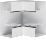 Colț interior din profil de bază la BRS 83x170mm Capac 80mm tablă de oțel alb uz. , Hager BRS8517049016