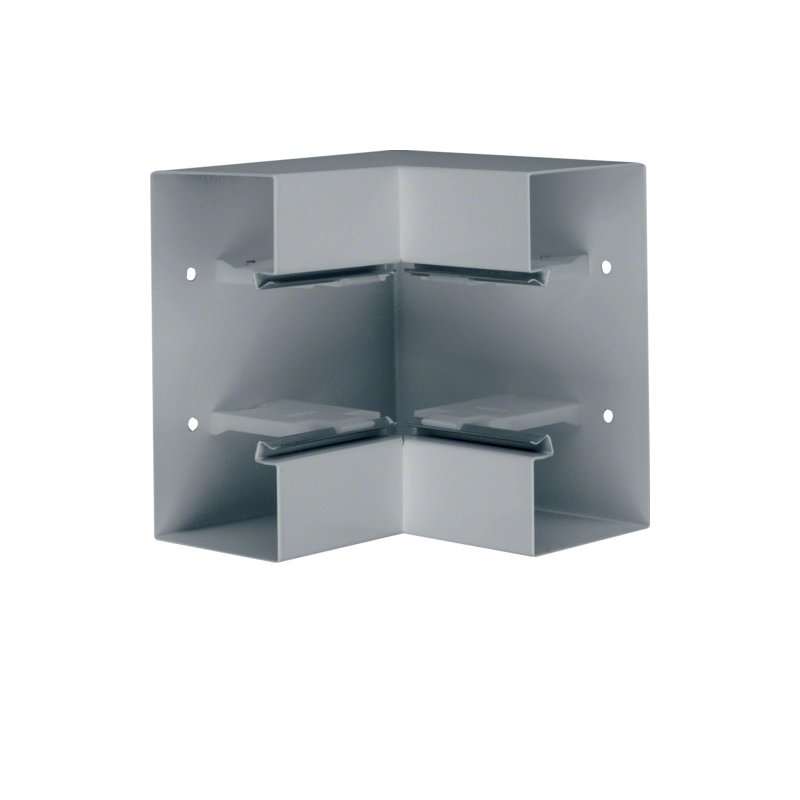 Colț interior din profil de bază la BRS 85x170mm Capac 80mm din tablă de oțel zincat , Hager BRS851704VERZ