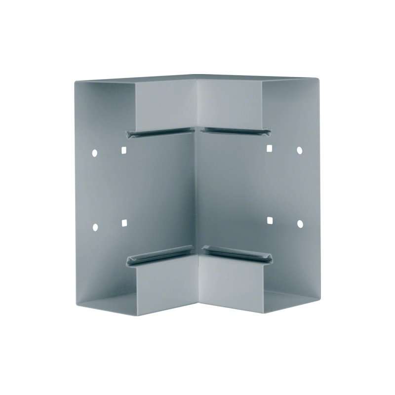 Colț interior din profil de bază la BRS 85x210mm Capac 120mm din tablă de oțel zincat , Hager BRS852104BVERZ