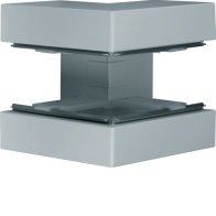 Colț exterior din profil de bază la BRS 100x170mm Capac 80mm din tablă de oțel zincat , Hager BRS1001703VERZ