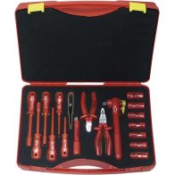 Sortiment de scule de siguranță VDE, 1000 V, 18 bucăți