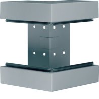 Colț exterior din profil de bază la BRS 100x210mm Capac 120mm din tablă de oțel zincat , Hager BRS1002103BVERZ