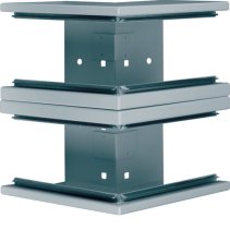 Colț exterior din profil de bază la BRS 100x210mm OT 2x80mm din tablă de oțel zincat , Hager BRS1002103DVERZ