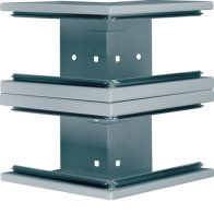Colț exterior din profil de bază la BRS 100x210mm OT 2x80mm din tablă de oțel zincat , Hager BRS1002103DVERZ