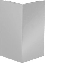 Capac colț exterior la BRS 120mm din tablă de oțel in gri deschis  , Hager BRS1202A7035