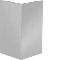 Capac colț exterior la BRS 120mm din tablă de oțel in gri deschis  , Hager BRS1202A7035