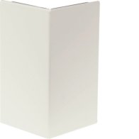 Capac colț exterior la BRS 120mm din tablă de oțel in crem , Hager BRS1202A9001