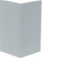 Capac colț exterior la Canal cablu aparataj BRS 120mm din tablă de oțel zincat , Hager BRS1202AVERZ