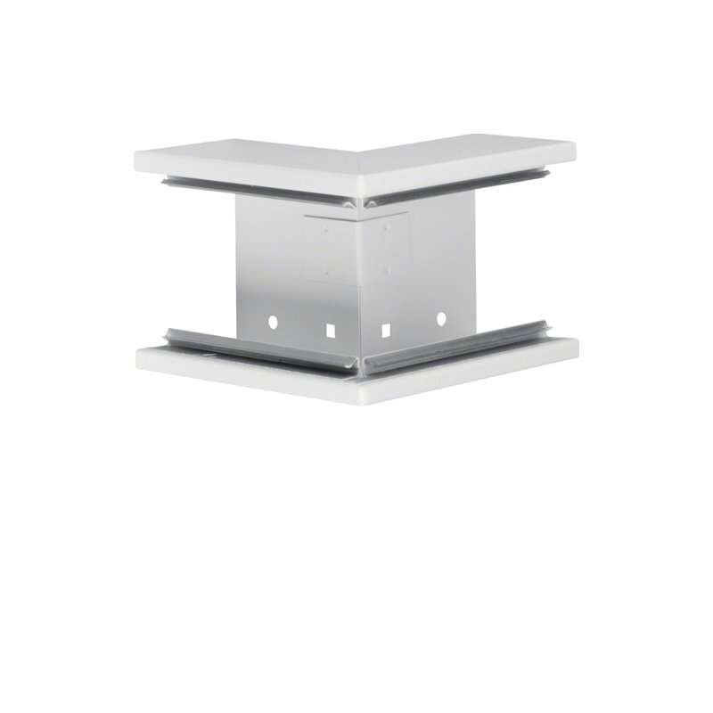 Colț exterior din profil de bază la BRS 68x100mm Capac 80mm din tablă de oțel crem , Hager BRS6510039001