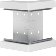 Colț exterior din profil de bază la BRS 66x170mm Capac 120mm tablă de oțel alb uz. , Hager BRS651703B9016