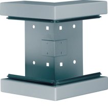 Colț exterior din profil de bază la BRS 68x170mm Capac 120mm din tablă de oțel zincat , Hager BRS651703BVERZ