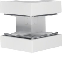 Colț exterior din profil de bază la BRS 83x170mm Capac 80mm tablă de oțel alb uz. , Hager BRS8517039016