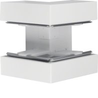 Colț exterior din profil de bază la BRS 83x170mm Capac 80mm tablă de oțel alb uz. , Hager BRS8517039016