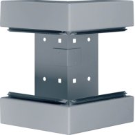 Colț exterior din profil de bază la BRS 85x210mm Capac 120mm din tablă de oțel zincat , Hager BRS852103BVERZ