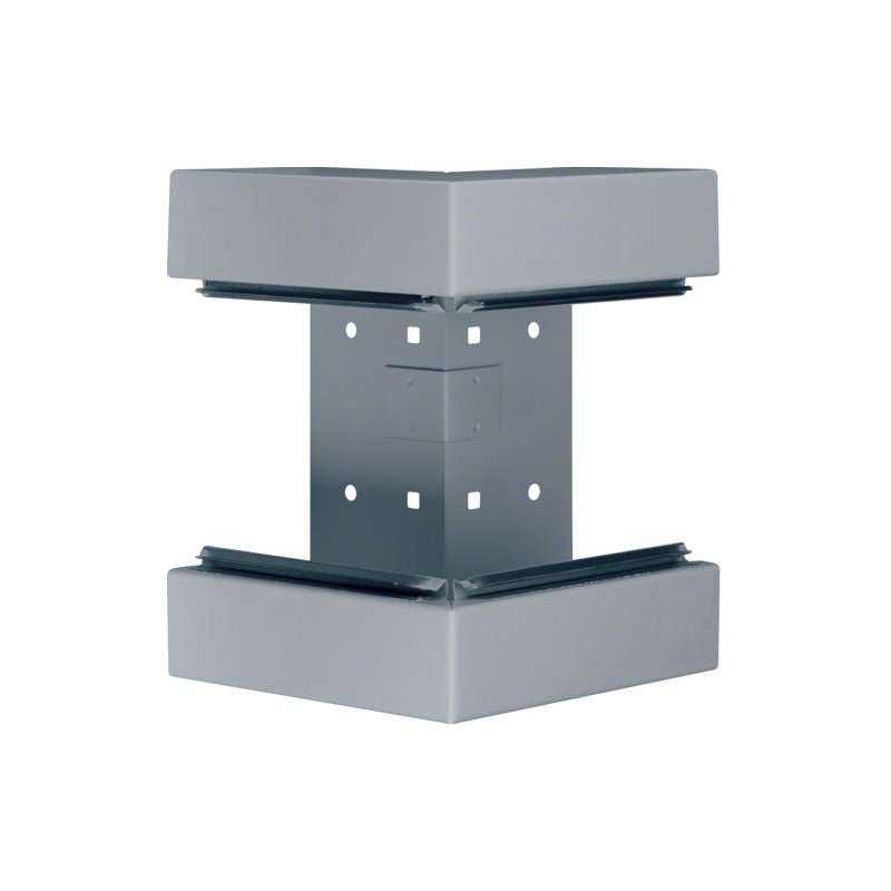 Colț exterior din profil de bază la BRS 85x210mm Capac 120mm din tablă de oțel zincat , Hager BRS852103BVERZ