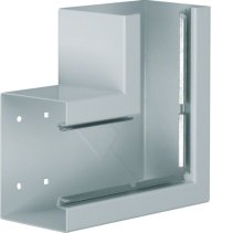 Unghi din profil de bază la BRS 100x130mm OT 80mm din tablă de oțel zincat , Hager BRS1001305VERZ