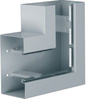 Unghi din profil de bază la BRS 100x170mm OT 80mm din tablă de oțel zincat , Hager BRS1001705VERZ