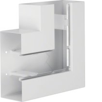 Unghi din profil de bază BRS 100x210mm Capac 80mm tablă de oțel alb uz. , Hager BRS10021059016