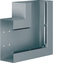 Unghi din profil de bază la BRS 100x210 OT 120mm din tablă de oțel zincat , Hager BRS1002105BVERZ