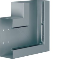 Unghi din profil de bază la BRS 100x210 OT 120mm din tablă de oțel zincat , Hager BRS1002105BVERZ