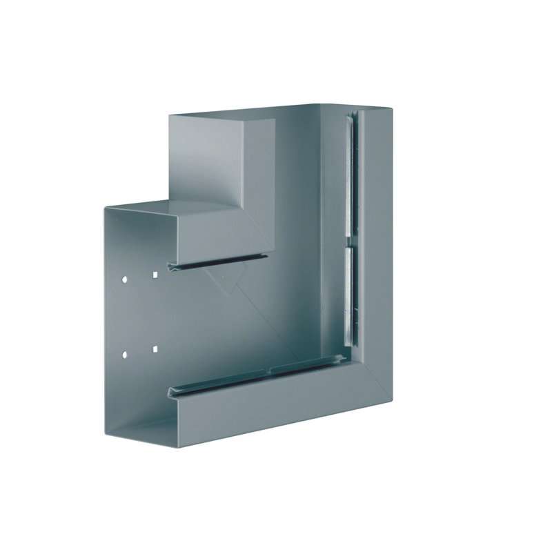 Unghi din profil de bază la BRS 100x210 OT 120mm din tablă de oțel zincat , Hager BRS1002105BVERZ